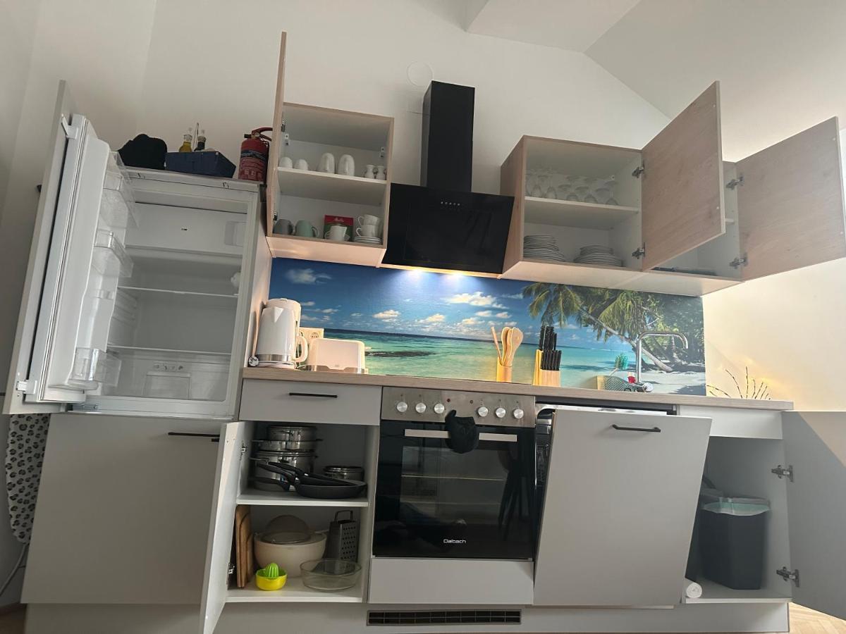 Klimatisiertes Dachgeschoss City Apartment In Zentrum Wiens المظهر الخارجي الصورة