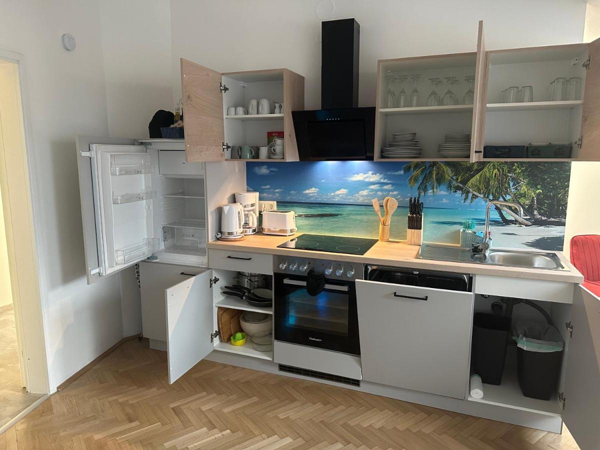 Klimatisiertes Dachgeschoss City Apartment In Zentrum Wiens المظهر الخارجي الصورة