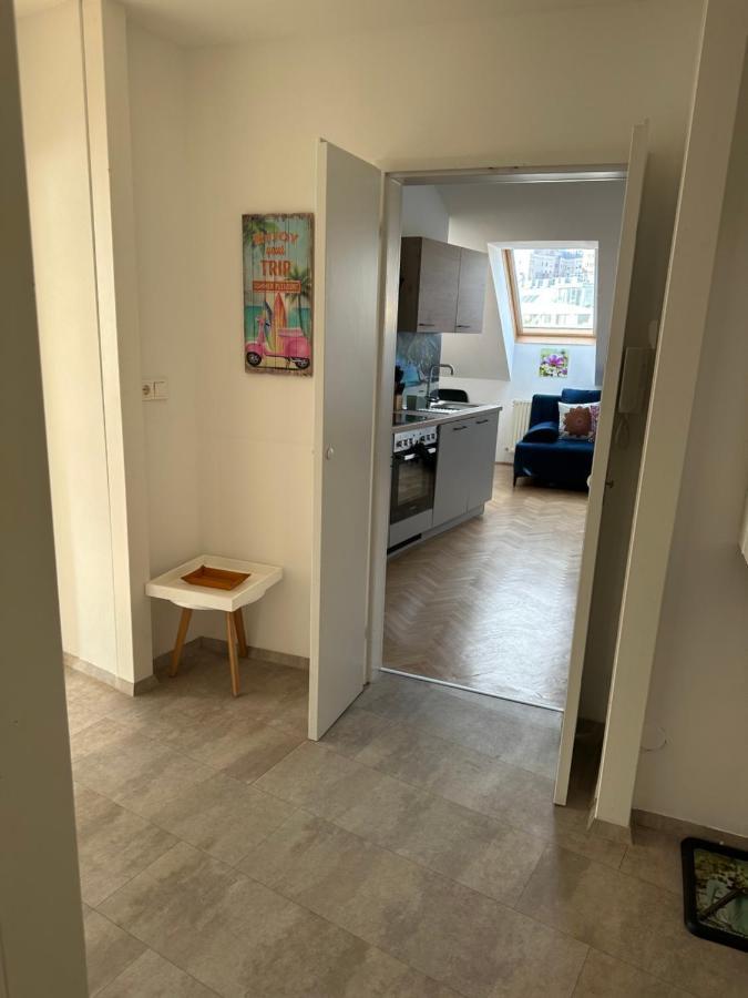 Klimatisiertes Dachgeschoss City Apartment In Zentrum Wiens المظهر الخارجي الصورة