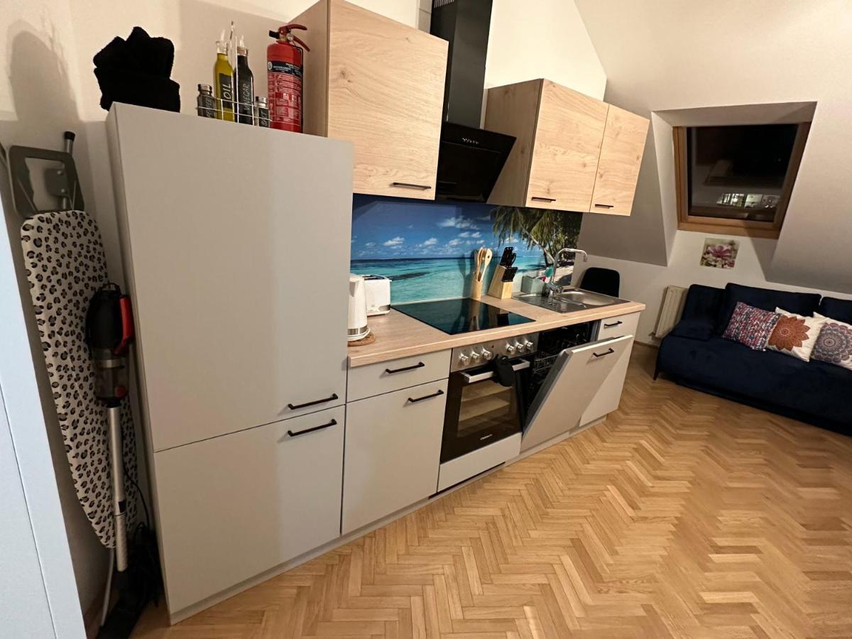 Klimatisiertes Dachgeschoss City Apartment In Zentrum Wiens المظهر الخارجي الصورة