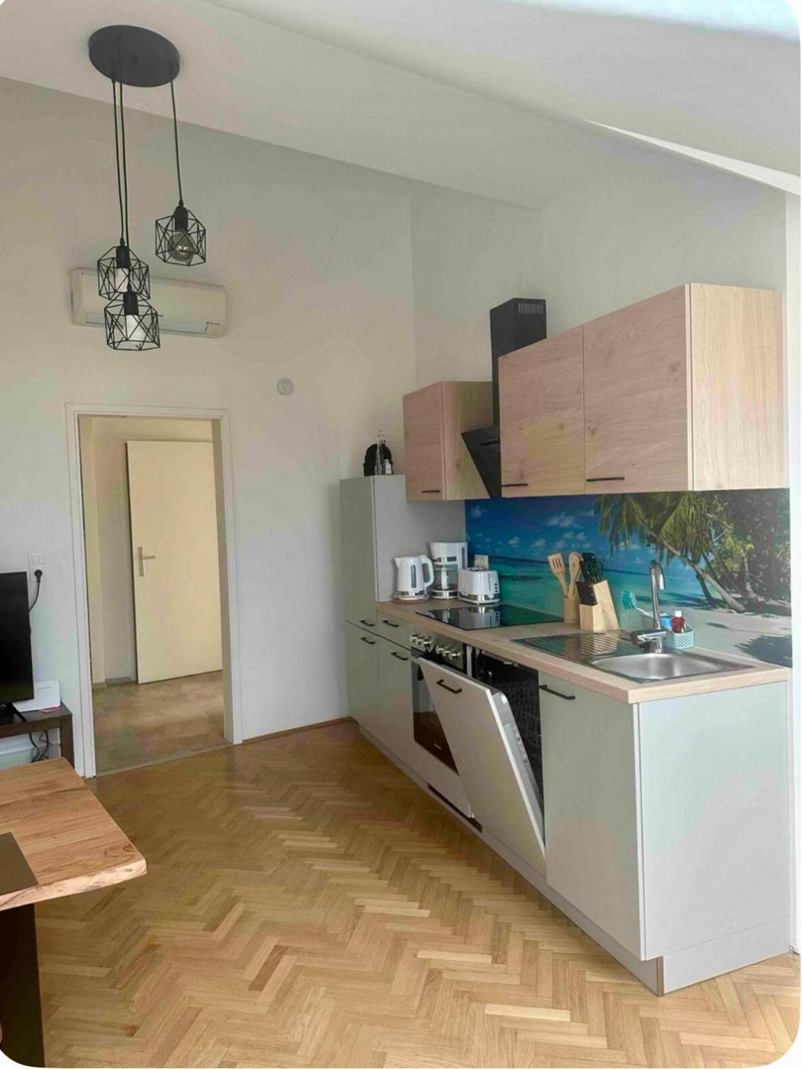 Klimatisiertes Dachgeschoss City Apartment In Zentrum Wiens المظهر الخارجي الصورة