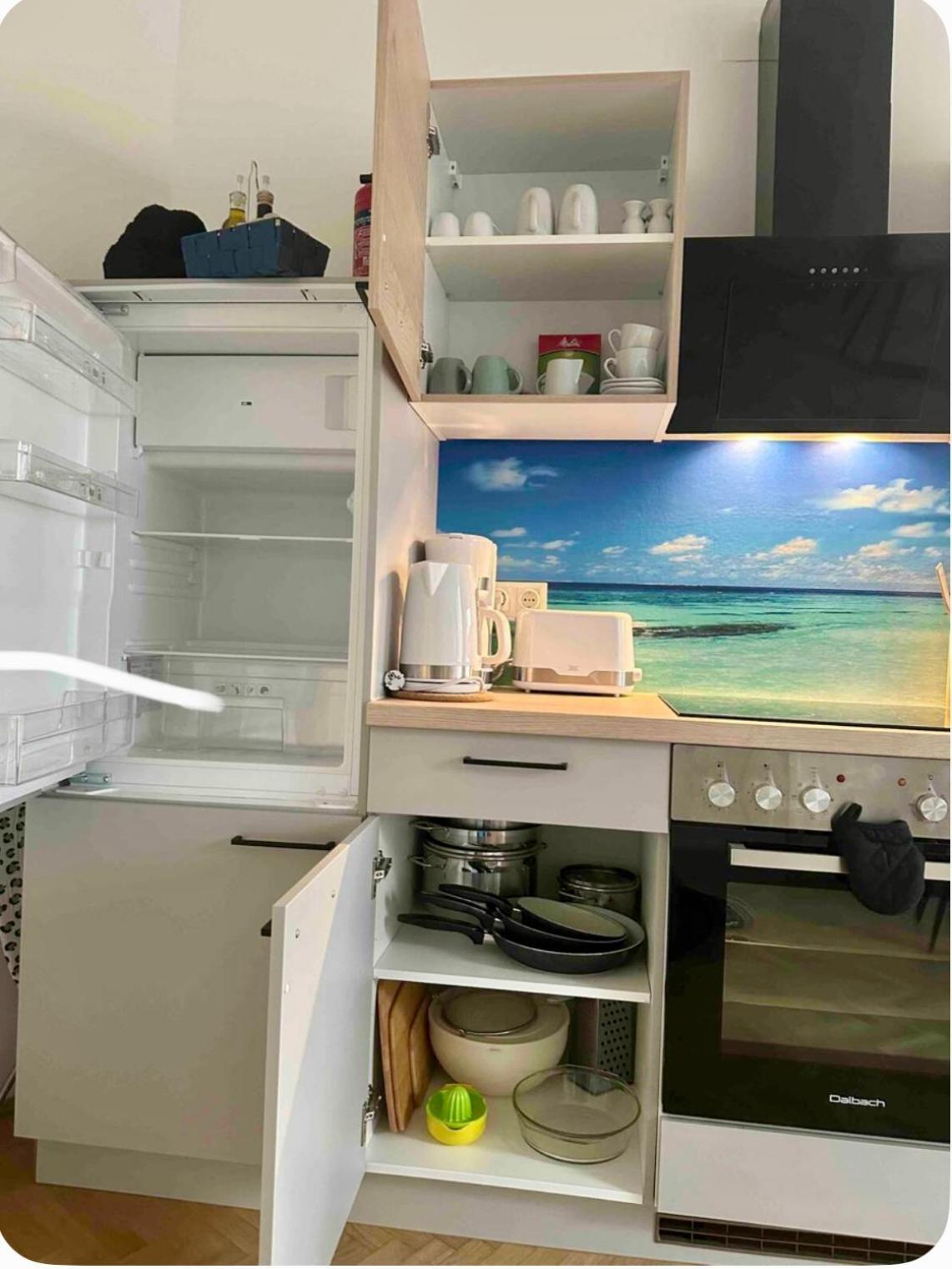 Klimatisiertes Dachgeschoss City Apartment In Zentrum Wiens المظهر الخارجي الصورة
